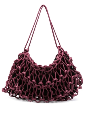 Alienina Nadia interwoven shoulder bag - Purple