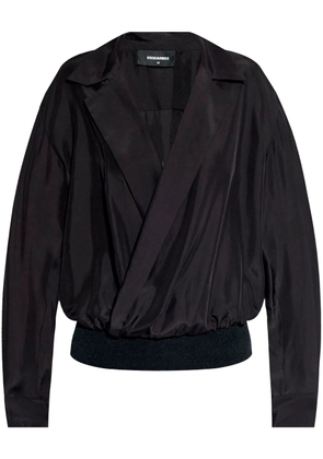 DSQUARED2 silk blouse - Black