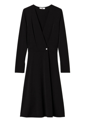 TWINSET wrap-button fastening dress - Black