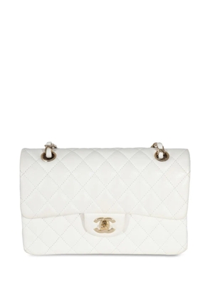 CHANEL Pre-Owned small Double Flap shoulder bag - White