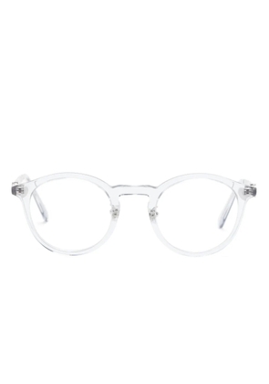Moncler Eyewear ML5175H Round Eyeglasses - Silver