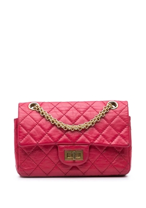 CHANEL Pre-Owned 2020 Mini Reissue 2.55 Calfskin Flap crossbody bag - Pink