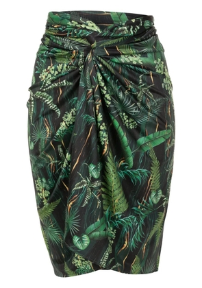 Lygia & Nanny Pareo Orixa wrap skirt - Green