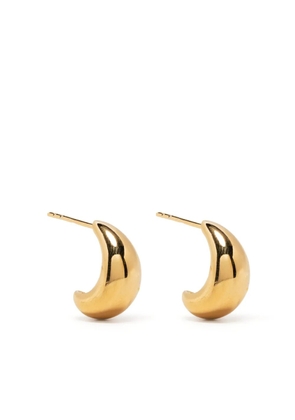 Missoma Savi Dome polished hoop earrings - Gold