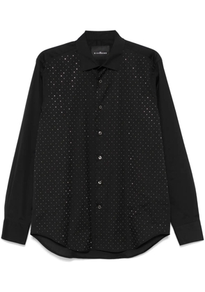 John Richmond rhinestone-embellished shirt - Black