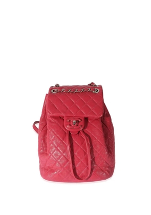 CHANEL Pre-Owned medium quilted backpack - Red