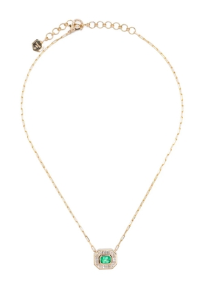 SHAY 18K yellow gold mini deco necklace