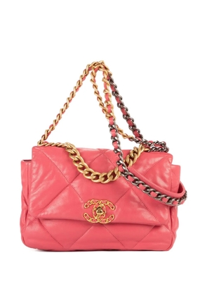 CHANEL Pre-Owned Chanel 19 shoulder bag - Pink