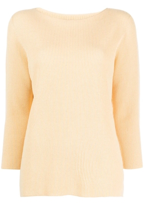 Fabiana Filippi ribbed sweater - Yellow