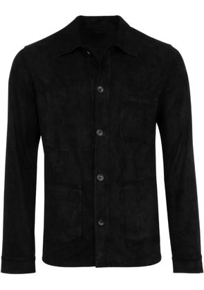 Giorgio Brato button-down shirt jacket - Black