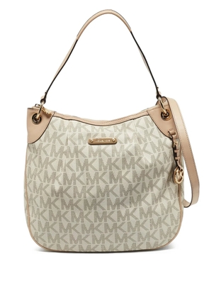Michael Kors Vintage logo-print shoulder bag - Neutrals