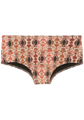 Amir Slama abstract-print swim trunks - Multicolour