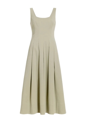 Proenza Schouler White Label pleated midi dress - Green