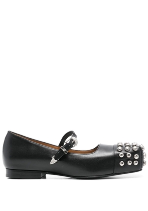 Toga Pulla stud-detail ballet flats - Black