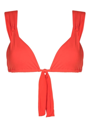 Lenny Niemeyer triangle-cup twisted bikini top - Orange