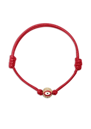 Nialaya Jewelry Evil Eye string bracelet - Gold