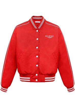 Sporty & Rich SR Sporty varsity jacket - Red