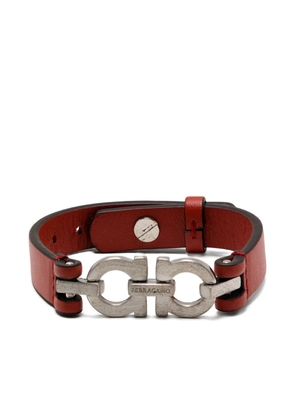 Ferragamo double-Gancini bracelet - Red
