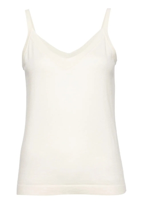 N.Peal fine-knit cami top - Neutrals