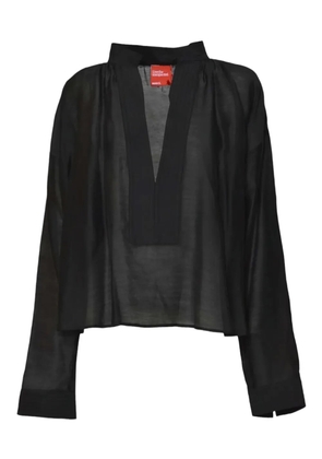 Merci V-neck blouse - Black