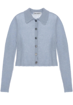 OUR LEGACY Mazzy knitted top - Blue