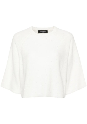 Fabiana Filippi sequin-embellished jumper - Neutrals