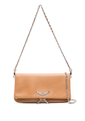 Zadig&Voltaire Rock leather crossbody bag - Brown