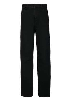 RTA high-waisted straight-leg jeans - Black