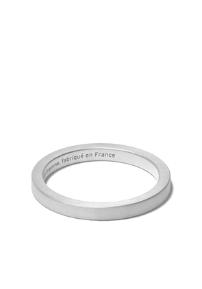 Le Gramme Le 3 Grammes ribbon ring - Silver