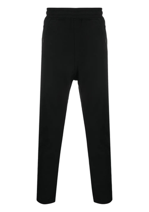 C.P. Company logo-plaque track pants - Black