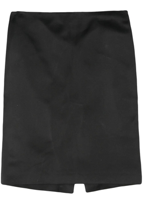 Prada Pre-Owned 2010's twill pencil skirt - Black