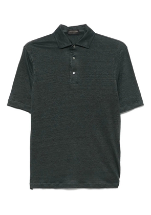 Dell'oglio linen polo shirt - Grey