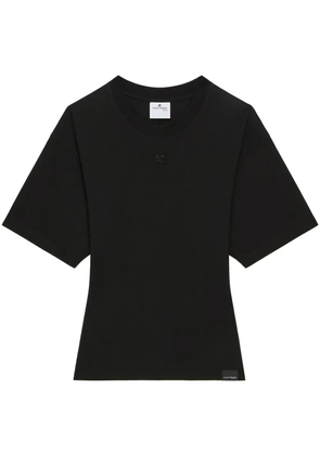 Courrèges wide-sleeves T-shirt - Black