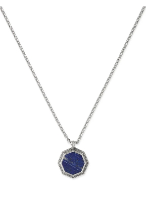 Emanuele Bicocchi octagon lapis necklace - Silver