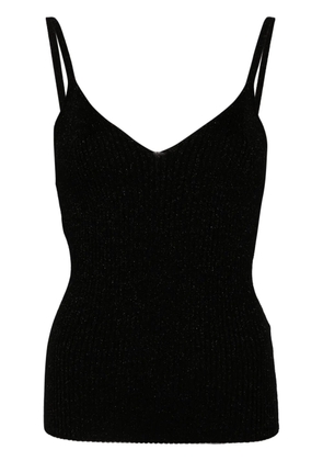 P.A.R.O.S.H. ribbed-knit top - Black