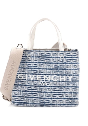 Givenchy Pre-Owned G- 4G Denim Mini tote bag - Blue