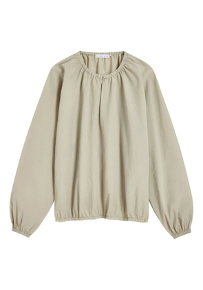 Proenza Schouler White Label gathered-neckline blouse - Green