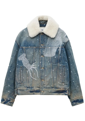 LOEWE x Suna Fujita Jacket in denim - Blue