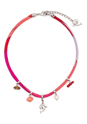 PUCCI charms-embellished necklace - Silver
