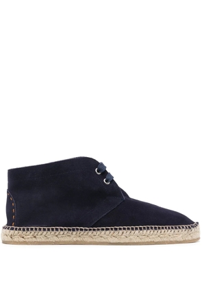 Scarosso Mojave suede espadrilles - Blue