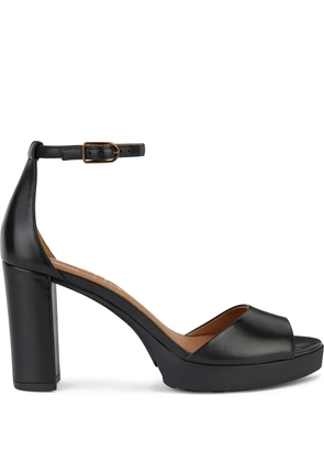 Geox 85mm Walk Pleasure platform sandals - Black