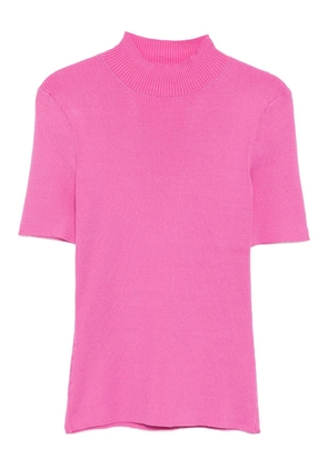 Oscar de la Renta turtleneck top - Pink