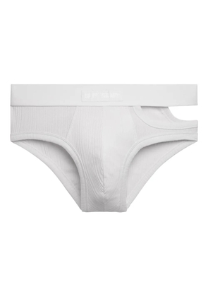 LGN LOUIS GABRIEL NOUCHI ribbed briefs - White