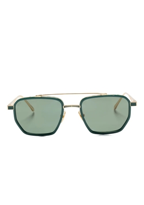 Leisure Society geometric-frame sunglasses - Gold