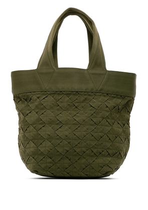 Bottega Veneta Pre-Owned 2012-2024 Canvas Intrecciato tote bag - Green