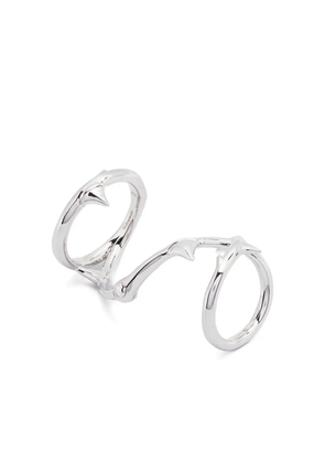 Shaun Leane Rose Thorn hinged ring - Silver