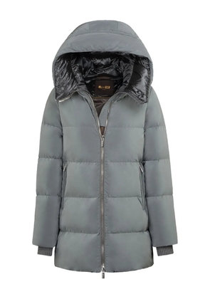 Moorer Carinzia-OS hooded coat - Grey