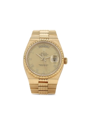 Rolex 1986 pre-owned Oysterquartz Day Date 36mm - Gold