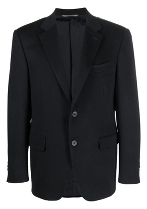 Canali single-breasted cashmere blazer - Blue