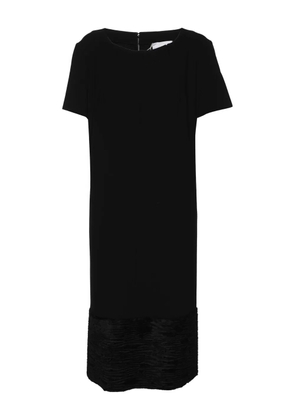 Marina Rinaldi zipped midi dress - Black
